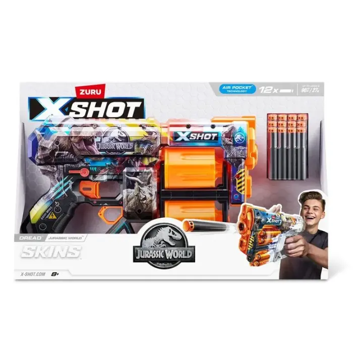 Zuru Zuru Xshot Skins Dread  Jurassic World 36754 - 1