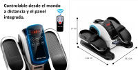 Mini Eliptica Electrica con 30 Niveles de Velocidad, 5 Funciones, Pedales con Correas, Pantalla LED, Mando a Distancia, Silenciosa y Portable - Pedaleador Electrico para Mayores y Ancianos ELLIPTICAL MOTION - details 2