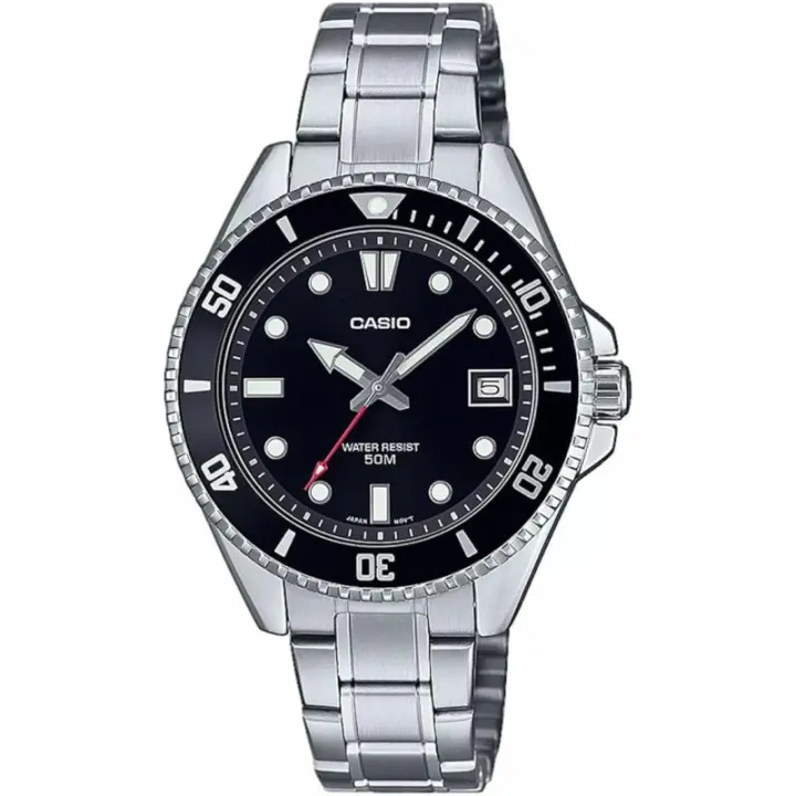 Reloj Casio Analogico Saetas 42mm Mdv-10d-1a1vef - 1