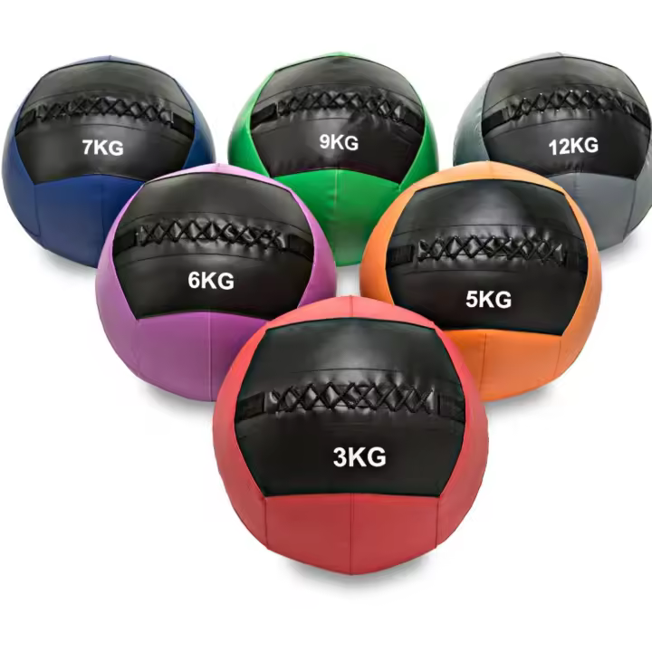 OZIO FITNESS Wall Balls Balon de Pared Doble Costura 3 kg / 5 kg / 6 kg / 7 kg / 9 kg / 12 kg Fitness Musculación - 1