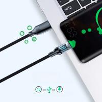 Cable De Carga Rápida NNBILI 120W Tipo C a Tipo C Con Pantalla LED Para Huawei Oppo Vivo Cable De Datos USB a Tipo-C Malla - details 11