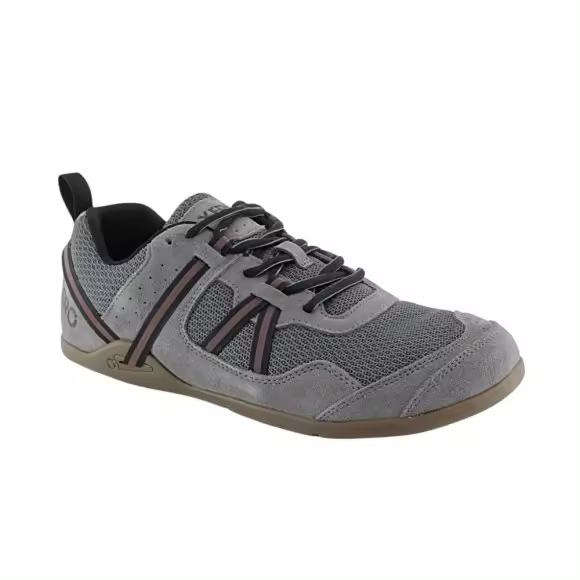 Zapatillas barefoot Xero Shoes Suede Gris-Granate Xero Shoes HXER24H13 - 1