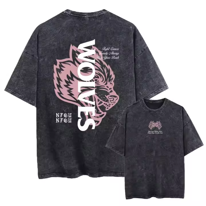 Camiseta Deportiva Vintage Darc Wolves Para Hombres Ropa Oversize Para Gimnasio Y Fitness Camiseta De Verano Transpirable De Algodón - 1