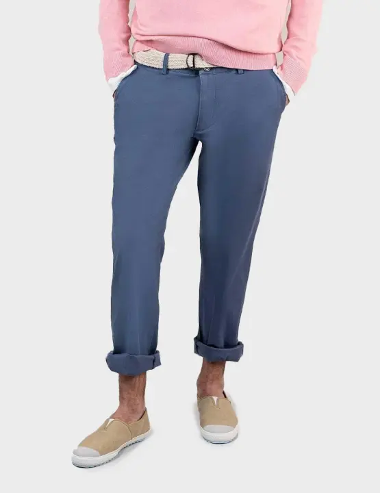 El Ganso Pantalón Chino Verano marino para hombre - 1
