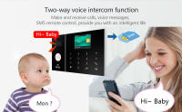 Seguridad Doméstica WIFI GSM Tuya Con Detector De Movimiento Sirena Antirrobo Soporte Alexa Y Google Para El Hogar - details 4
