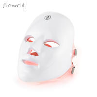 Máscara Facial LED Recargable De 7 Colores Terapia Fotónica Para Rejuvenecimiento De Piel Eliminación De Acné Y Arrugas Iluminación De Belleza - details 7