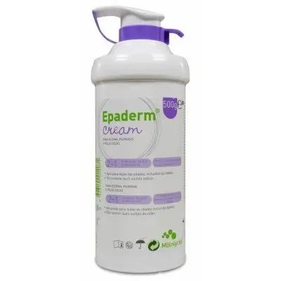 Epaderm Cream 500g – Hidratación y Protección para Piel Seca, Eccema y Psoriasis - 1