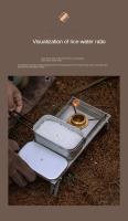 Caja De Almuerzo Calentada Portátil Campingmoon De Aluminio Duro Para Camping Y Picnics Cocina Al Aire Libre - details 4
