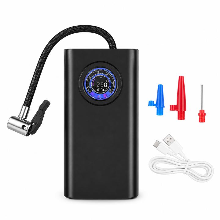 Inflador Eléctrico Portátil MDHL para Neumáticos y Más