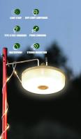 Luz De Camping 4-en-1 LED Reel De Hilo Exterior USB Lámpara De Camping Reciclable Luz De Ambiente Para Jardín Tienda Decoración - details 1