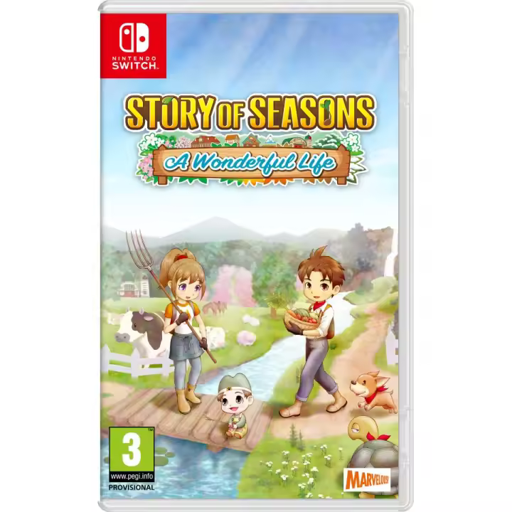 Story of Seasons A Wonderful Life - Switch - Nuevo Precintado - PAL España - 1