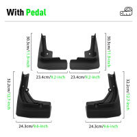 Fender Mudflaps Splash Guards Mudguards Para Mercedes Benz GLC X253 2016-2022 Piezas De Repuesto De Alta Calidad Protección Anti Salpicaduras - details 1