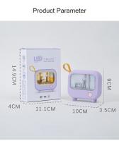 Lámpara De Noche LED Para TV Dibujo Animado Lindo Decoración Para Sala De Estar Luz De Mesa De Cama Ambiente Hogareño Recargable - details 12