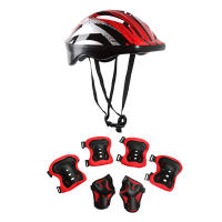 Casco Ajustable Para Niños Con Equipamiento Deportivo Protección De Rodillas Codos Y Muñecas Para Niños Y Niñas Ciclismo Patinaje Scooter - details 7