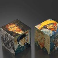 Cubo Mágico Personalizado 3x3x3 Con Patrón De Arte De Van Gogh Juguete Educativo Para Niños Y Adultos Regalo Creativo - details 3