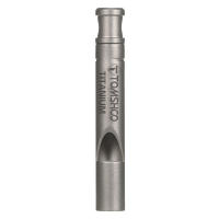 Whistle De Emergencia De Titanio TOMSHOO Con Cordón Para Camping Senderismo Exploración De Exteriores Y Sobrevivencia - details 1