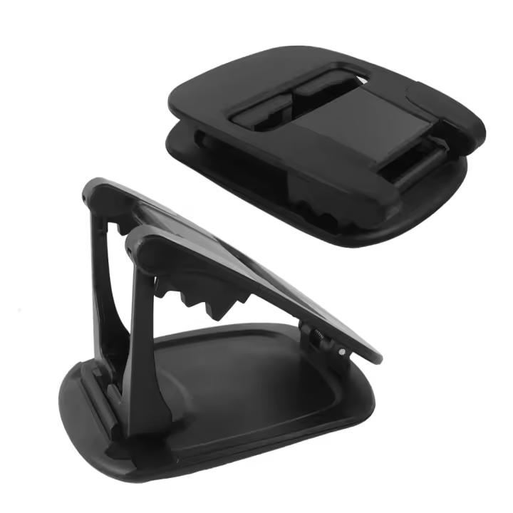 Soporte De Teléfono Montado En Coche Con Rotación De 360 Grados Soporte De Teléfono Con Ruedas Horizontales Y Verticales Para GPS - 1