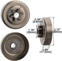 Kit De E-Clip Y Asa De Engranaje Para Taladro STIHL MS170 MS180 MS210 MS230 MS250 017 018 021 023 025 1123 640 2003 Accesorios De Cuchilla De Cadena De Motocultor - details 1