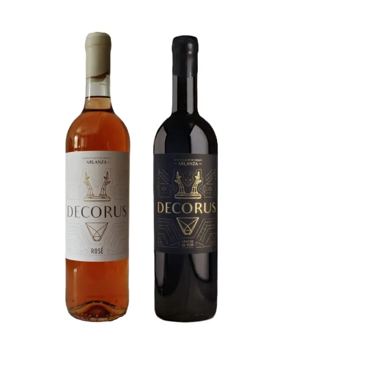 Pack de una botella de Decorus Valdura mas una botellas de Decorus Rosé. - 1