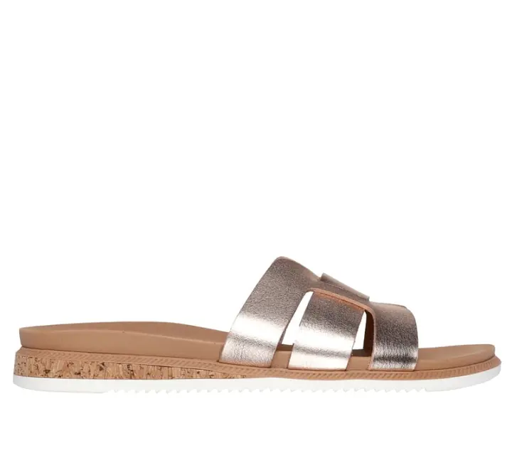 Skechers BOBS Desert Kiss Low - Peak Look Sandalia Mujer plata - 1