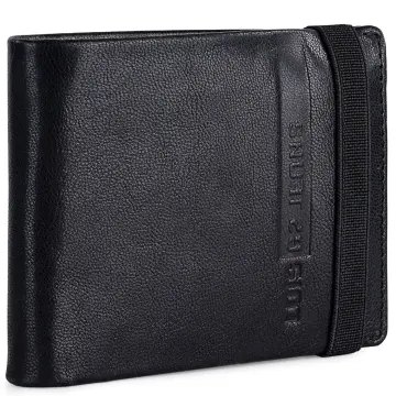 Cartera De Cuero Con Bloqueo RFID Para Hombre Y | India