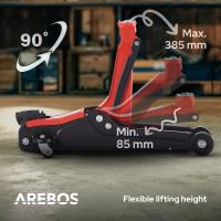 AREBOS 2T Gato De Maniobra De Doble Pistón Hidráulico Para Coches - details 6