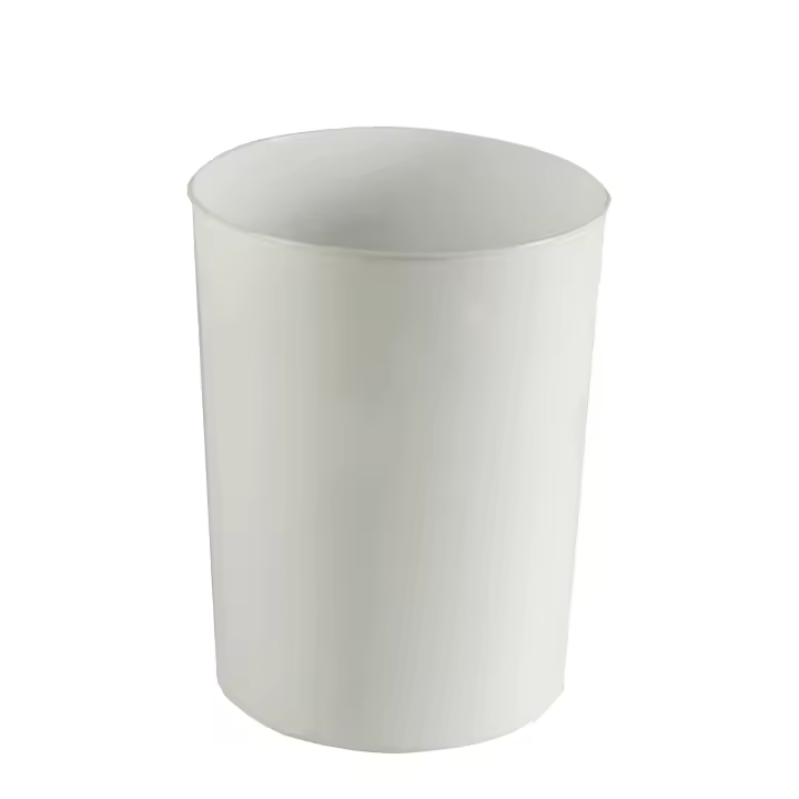 Well Home Papelera de plástico de 11L color blanco - 1