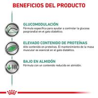 12 X 85g - Royal Canin Veterinary Diabetic  Alimento completo dietético para gatos  Para regular el aporte de glucosa  Con trocitos finos en salsa  Alto contenido en proteínas - details 4