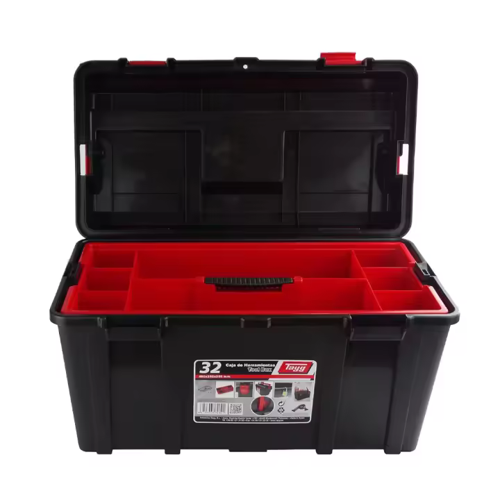 Tayg Caja de Herramientas Plástico N.32-48X25 | Organización Fácil - 1