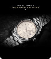 Reloj Mecánico Para Hombre CADISEN Lujo C3 Luminoso AR Cristal De Zafiro MIYOTA 8215 Resistente Al Agua 100M Regalo - details 4