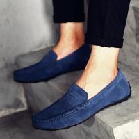 Zapatos Casuales Para Hombre De Cuero De Alta Calidad Mocasines Con Cordones Tamaño 38-47 Diez Colores Slip-on Zapatos De Conducción Moda Transpirables Y Massajeados - details 35