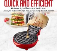 Máquina de gofres eléctrica para el desayuno, Mini olla para gofres, horno para pasteles, huevos, burbujas - details 3