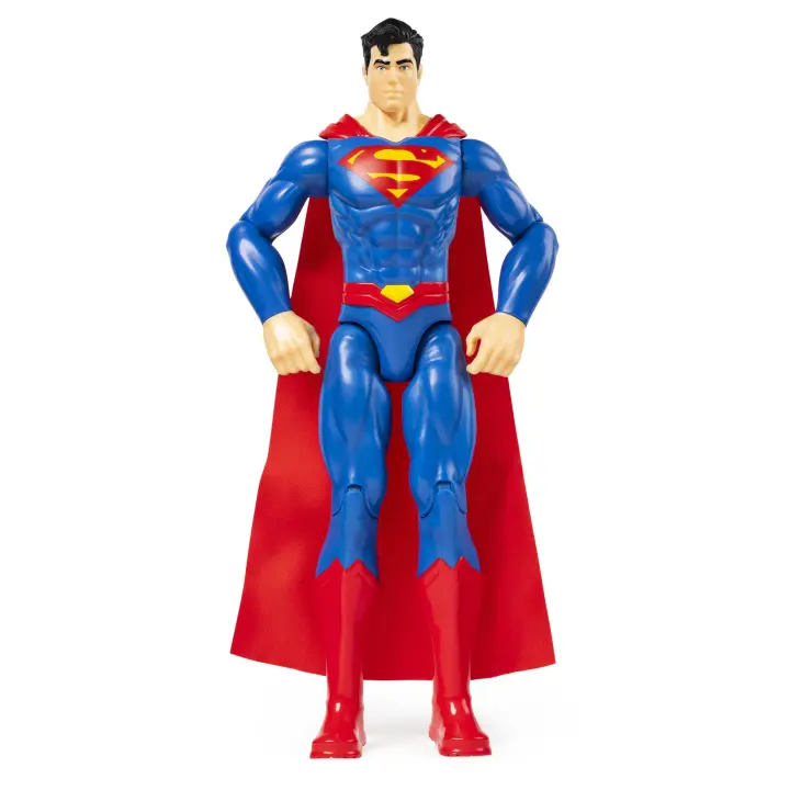SPIN MASTER - DC COMICS - SUPERMAN MUÑECO 30 CM - Figura Superman Articulada de 30 cm Coleccionable - 6056778 - Juguetes niños +3 años - 1