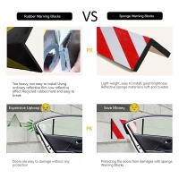 4PCS Protector De Pared De Garage Antigolpes Para Puertas De Coche Y Parachoques Adhesivo Antichoque Exterior Con Señal De Adhesivo Para Prevenir Rasguños - details 4