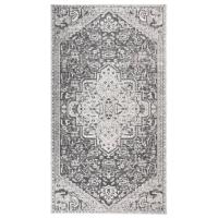 vidaXL Alfombra de Exterior Tejido Plano 115x170 cm Jardín Patio Color Amarillo,  Gris claro,  Gris oscuro y mas - details 1