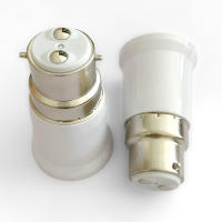 Adaptador De Bombilla B22 a E27 Sin Soldar 1/4/10 Piezas Soporte De Lámpara Convertidor De Sockets Extensión Para Bombillas - details 4