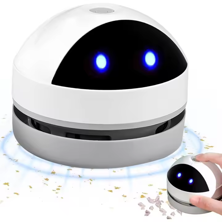 Mini aspiradora de Mesa: Mini aspiradora portátil, aspiradora de Mesa Recargable por USB, Limpieza de Migas, Hogar - 1