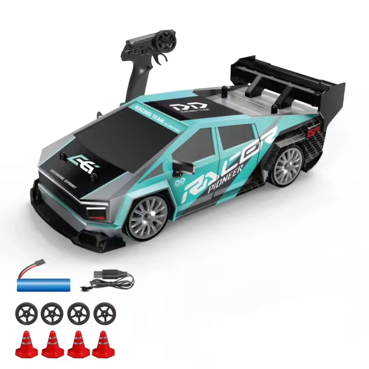 Coche RC De Carreras AE86 1:24 Con Gyro Control Remoto Proporcional RTR Kit Para Niños Y Adultos Metal Y Plástico 30m Control Remoto 25min Autonomía De Batería - 1
