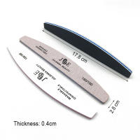 10 Pcs Archos De Uñas Profesionales Con Grados 100 150 180 240 Estilo Luna Herramientas De Arte Para Uñas De Gel Y Acrílico - details 0