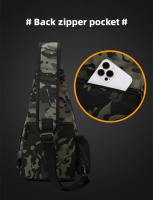Bolsa De Pecho Táctica USB Fanny Bag Para Camping Y Pesca Con Diseño De Cinturón Molle Bolsa De Hombro Cruzada Para Acampar Y Caza Tamaño M Para Hombres - details 7