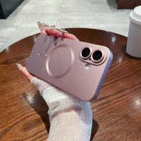 Funda Suave TPU De Color Sólido Para iPhone 16 pro Max Con Carga Inalámbrica Magsafe Resistente a Golpes Y Arañazos Compatible Con Bumper Cover - details 13