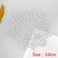 Tapete Redondo De Vinilo 10CM/38CM Para Cocina Fiesta Navidad Boda Decoración Del Hogar Forma Irregular Ecológico - details 7