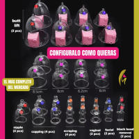 MISTIK  Maquina 32 Copas Succion Vacuum Terapia Gluteos Pechos Celulitis Reductor Contracturas Tratamiento Esteticos Belleza Centros Uñas Peluquerias Profesional Complemento Cavitacion Radiofrecuencia Mistik Beauty Madrid - details 3