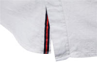 Camisa delgada de primavera y verano, camisa de manga larga de color sólido de negocios de moda para hombres de estilo japonés informal de algodón y lino para hombres (talla de EE. UU.) - details 9