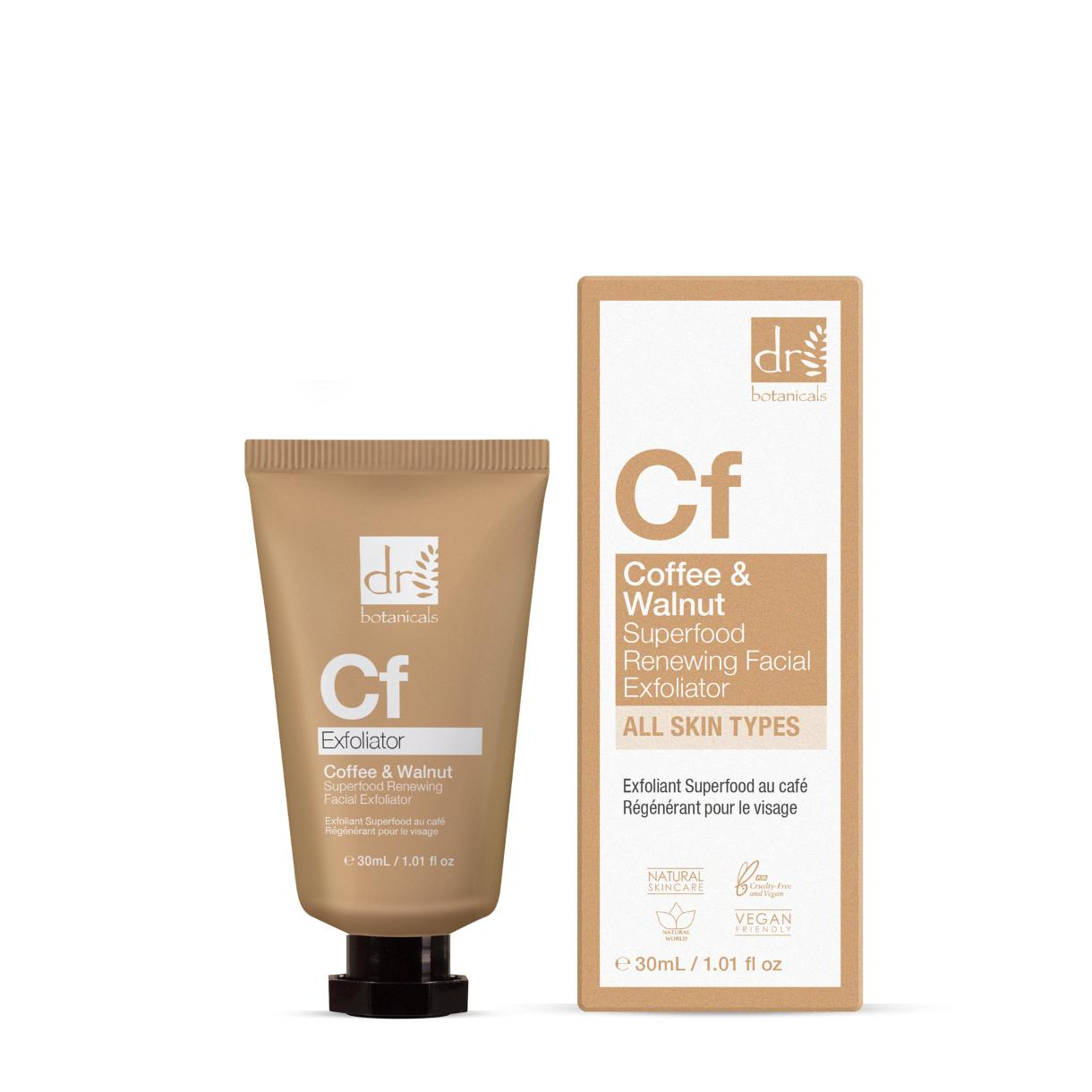 Dr Botanicals Exfoliante Facial Renovador de Superalimento de Café 30ml EAN en Tubo
