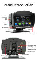 BQCC B5540 Reproductor MP5 Portátil Para Coche Con Pantalla IPS De 4.7'' Salida De Video Y Audio USB BT Mirrorlink CarPlay Android AUTO Radio Del Coche - details 12