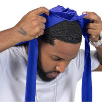 Nuevos Durags De Veludo Unisex Tapete Turban Breathable Sombrero Largo Pirata Cabeza Hip Hop Bandana Para Hombres Y Mujeres - details 5