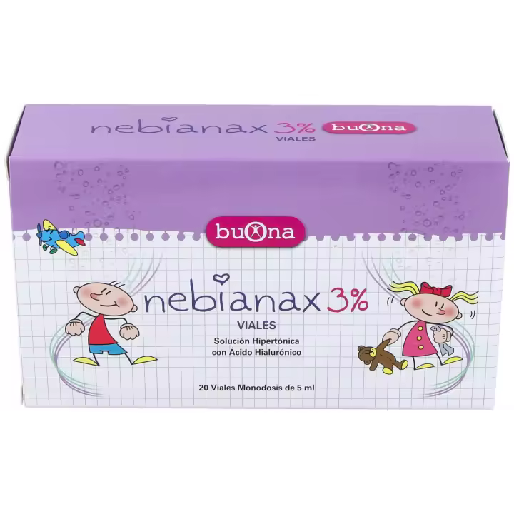 Nebianax 3% Limpieza Nasal 20Viales - 1