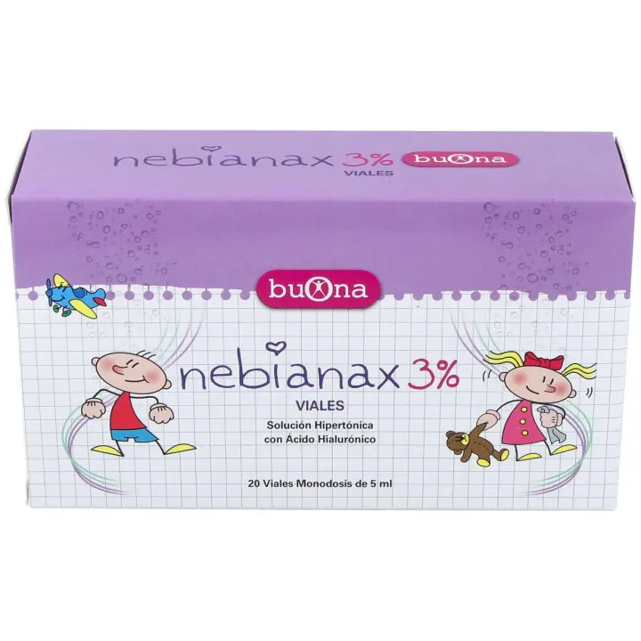 Nebianax 3% Limpieza Nasal 20Viales - 1