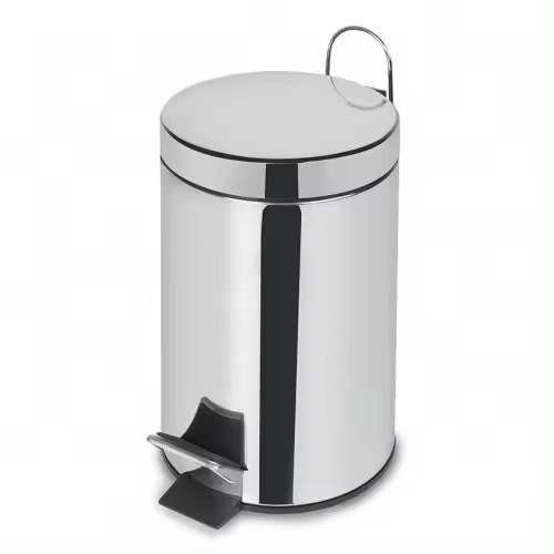 CUBO PEDAL ACERO INOX. 3 LITROS HABITEX- EHLIS - 1